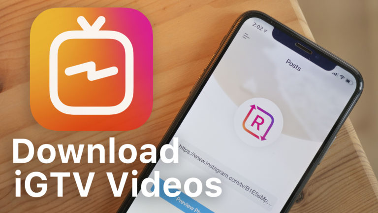 How to Download IGTV Instagram videos on iPhone, iPad (iOS No Jailbreak, No Revoke)